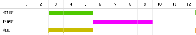 栽培カレンダー